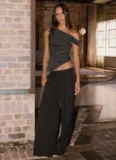 Samuel Low Rise Suiting Pants Black