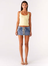 Nashville Denim Skort Blue