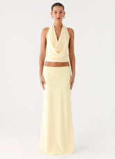 Ashi Maxi Skirt Yellow