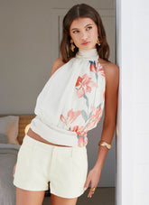 Kammy Low Rise Shorts Butter
