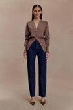 Tina Mom Jean Indigo Blue
