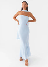 Under The Pagoda Maxi Dress Blue