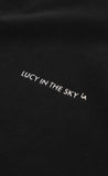 Lucy Oversized Crewneck in Black
