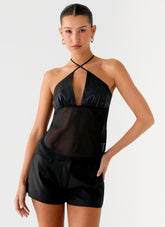 Ellyse Top Black