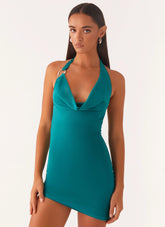 Worth It Mini Dress Blue