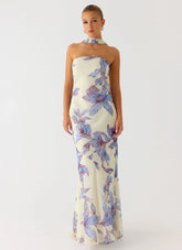Under The Pagoda Maxi Dress Violet Blossom