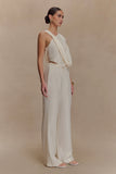 Violeta Straight Leg Pant Ivory