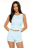 Tango Blue Top