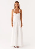 Cheryl Maxi Skirt White