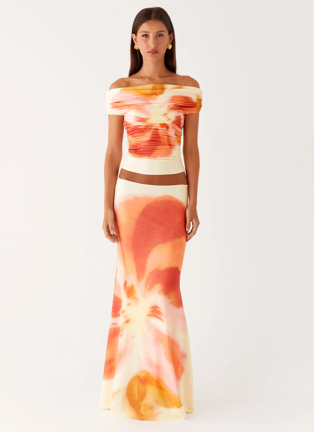 Moka Maxi Skirt Mimosa Blossom