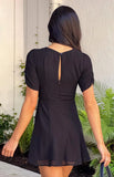 Maddie Black Mini Dress