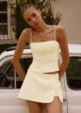 Gowon Top Butter Yellow