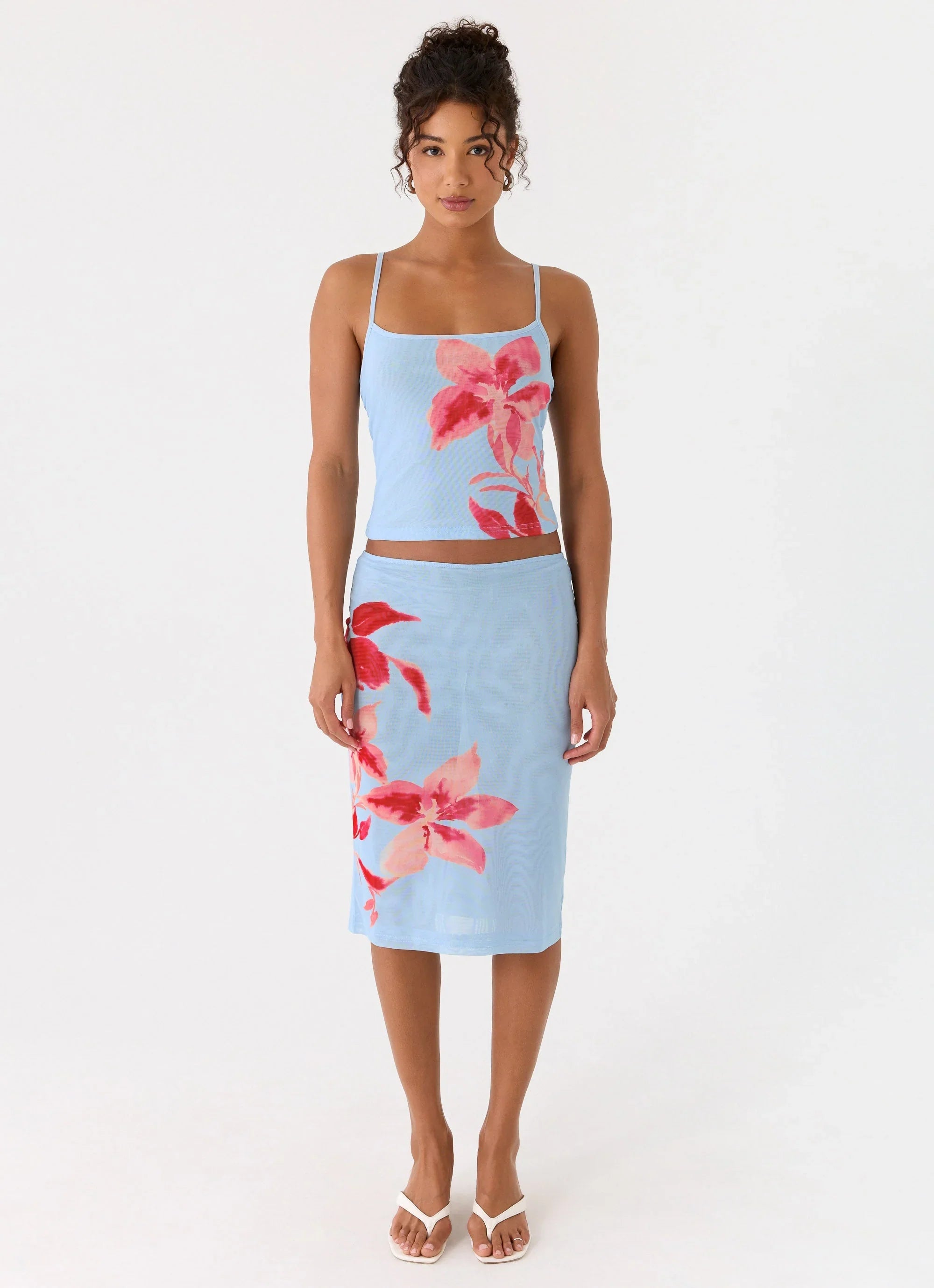 Tamia Cami Top Blue Petal