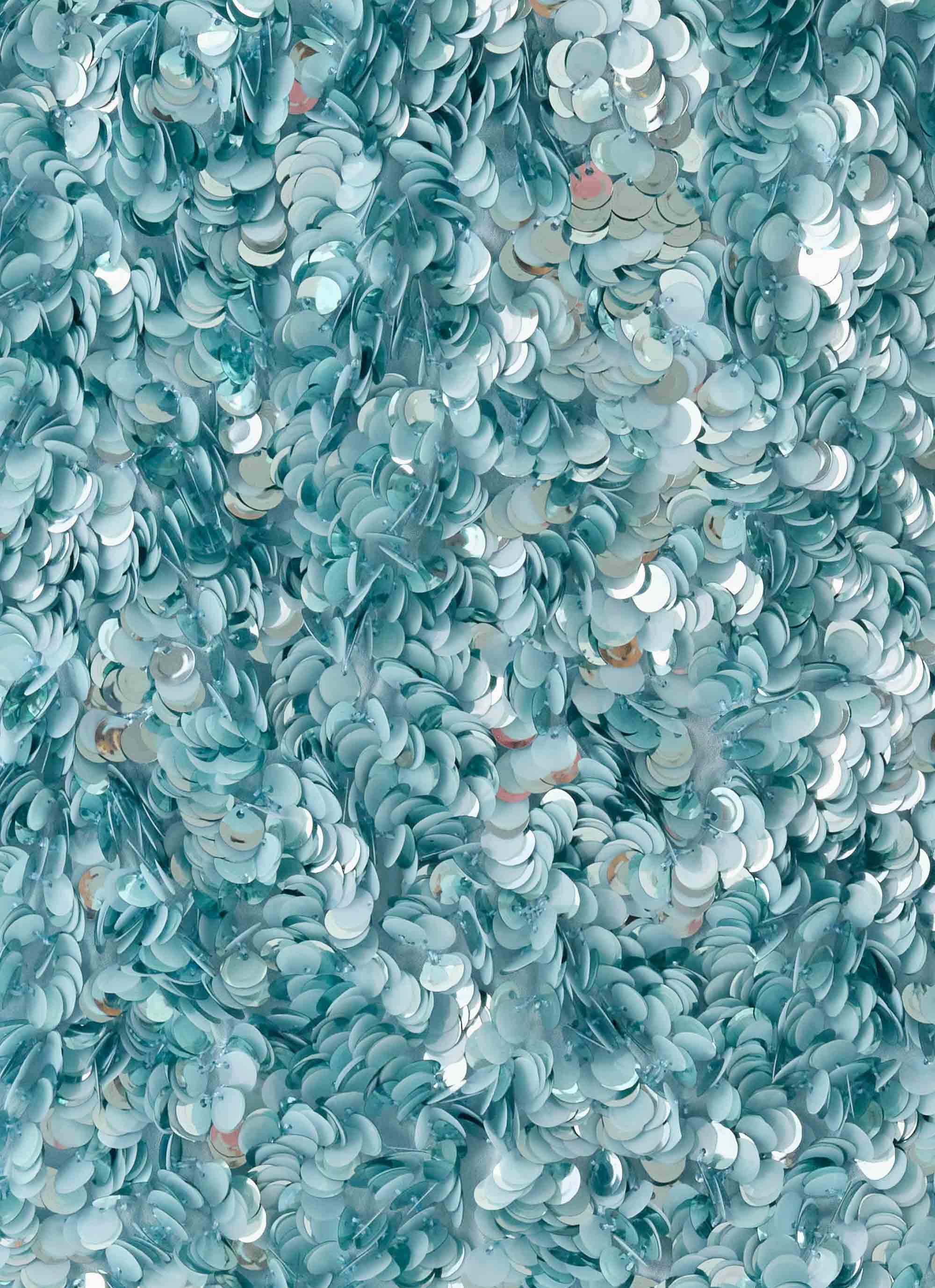 Alayna Sequin Mini Skirt Aqua