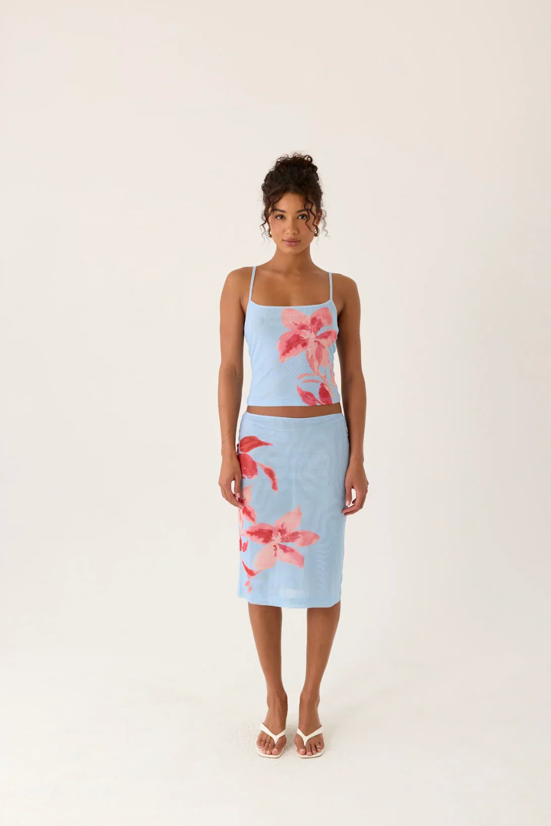 Tamia Cami Top Blue Petal